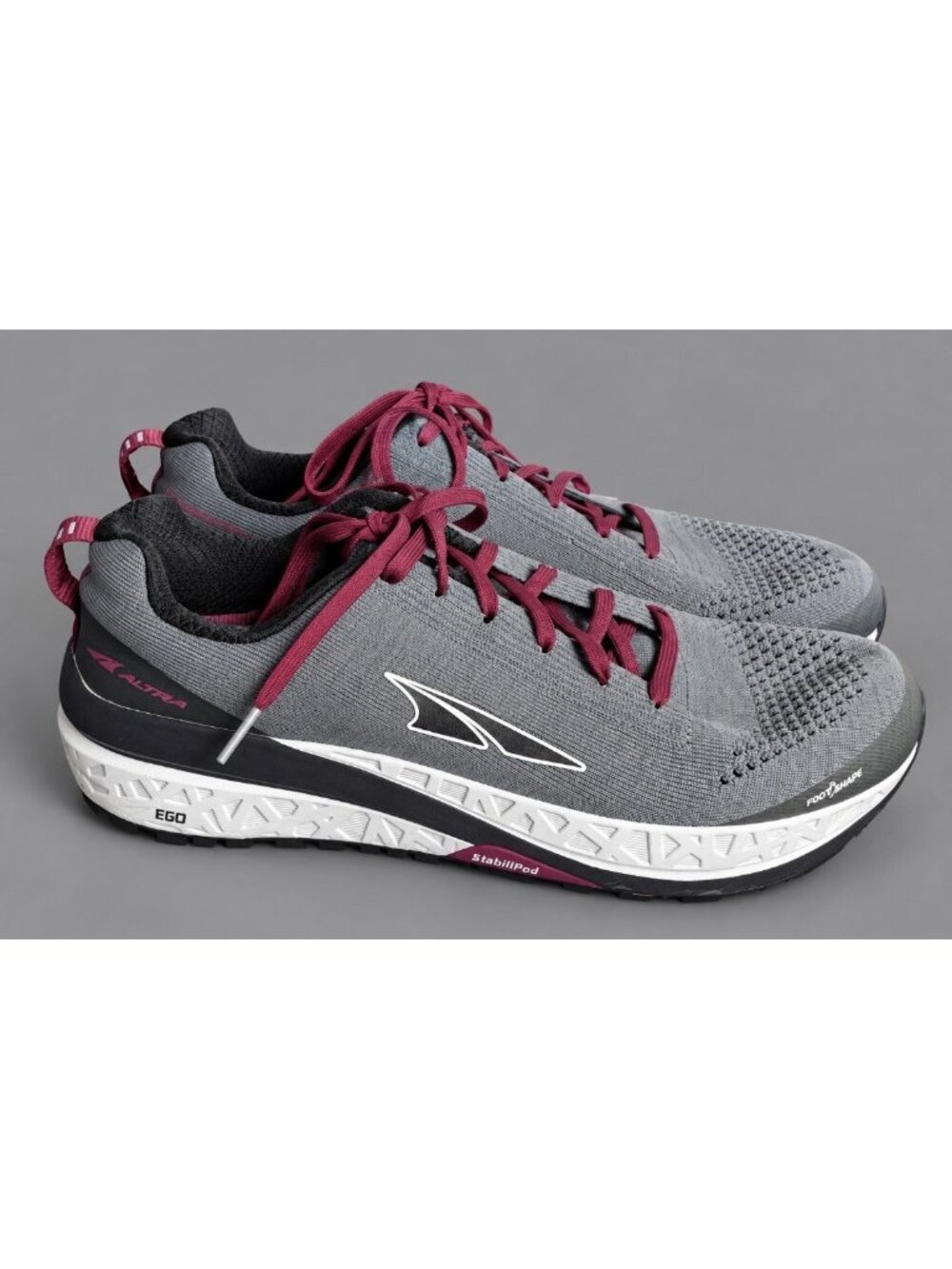 ALTRA Womens Size 11 Paradigm 4.5 Road Running Shoes Sneakers Gray